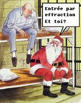 le Père Noël est en prison prison