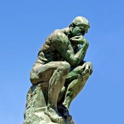 le penseur de Rodin penseur