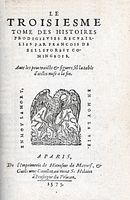 histoires prodigieuses livre