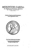 De rerum varietate De rerum varietate