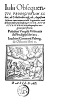 Prodigiorum liber Prodigiorum