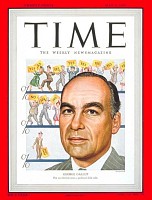 George H Gallup à la une du Time gallup