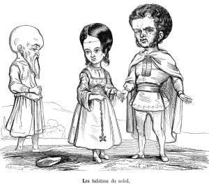 les habitants du soleil soleilliens