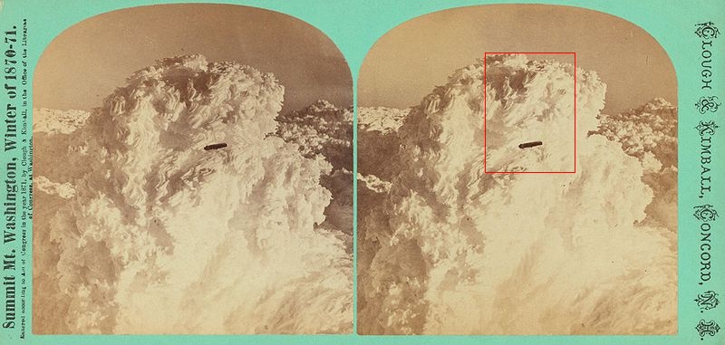 Mt Washington 1870 - l'original original