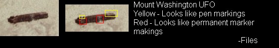 a fake with marker? fake