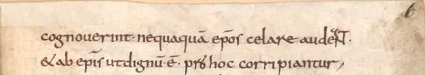 manuscrit des statuta de 799 manuscrit 2