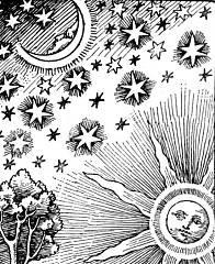 la lune de la gravure au pélerin lune