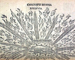 aurore boréale dessinée par Cornélius Gemma aurore boréale