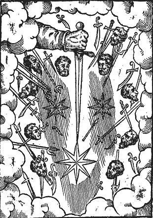 la gravure publiée par Pierre Boaistuau dans ses Histoires Prodigieuses gravure de Boaistuau