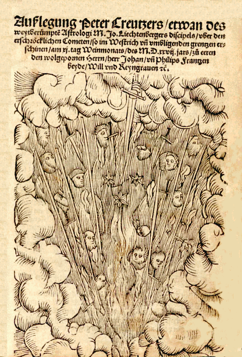 la gravure publiée par Peter Creutzer en 1527 gravure de Creutzer