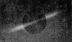 disque plasmoïde de Birkeland simulant Saturne disque plasmoïde