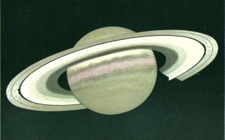 Saturne d'après Amédée Guillemin reproduction d'Amédée Guillemin